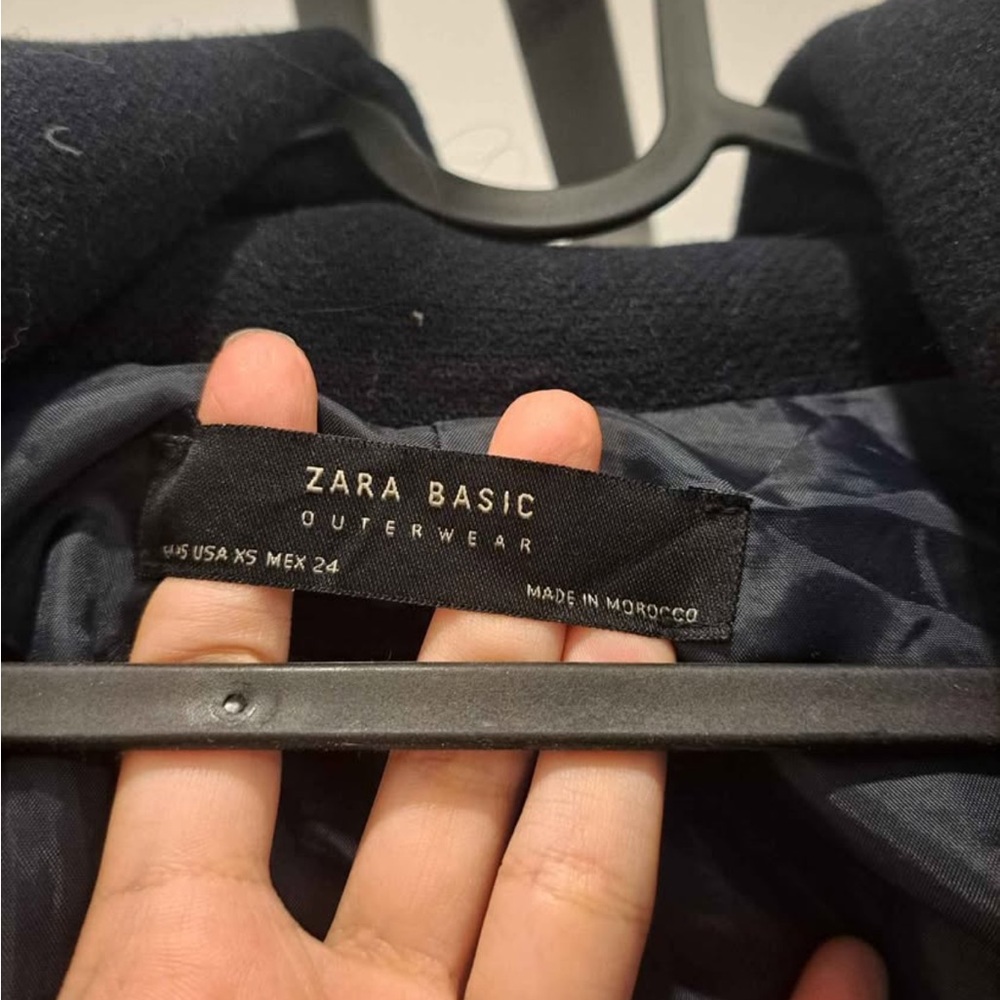 Zara Basic Black Outerwear - Picture 4 of 4